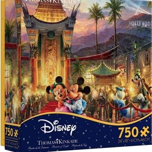 NEW CEACO THOMAS KINCAID THE DISNEY COLLECTION MICKEY & MINNIE.